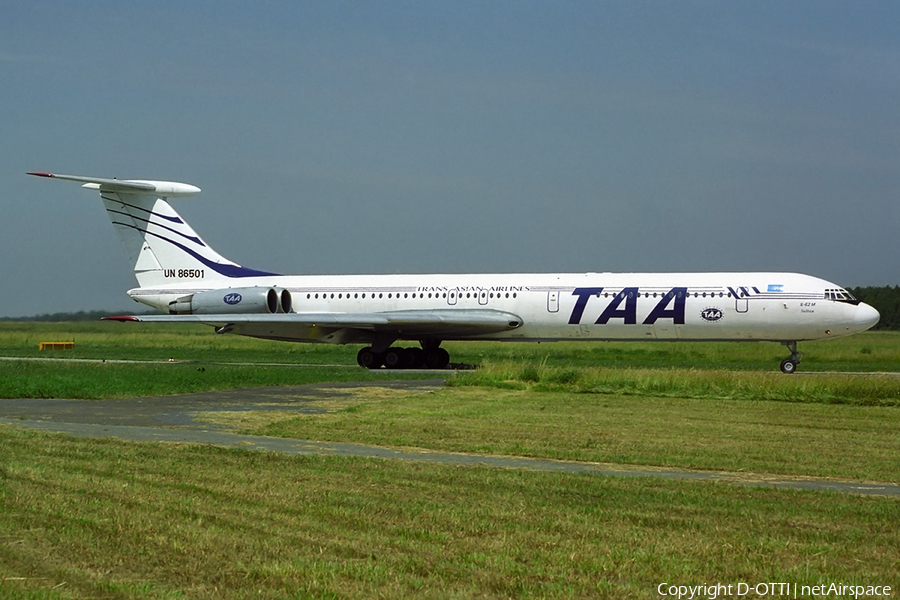Trans Asian Airlines - TAA Ilyushin Il-62M (UN-86501) | Photo 328528