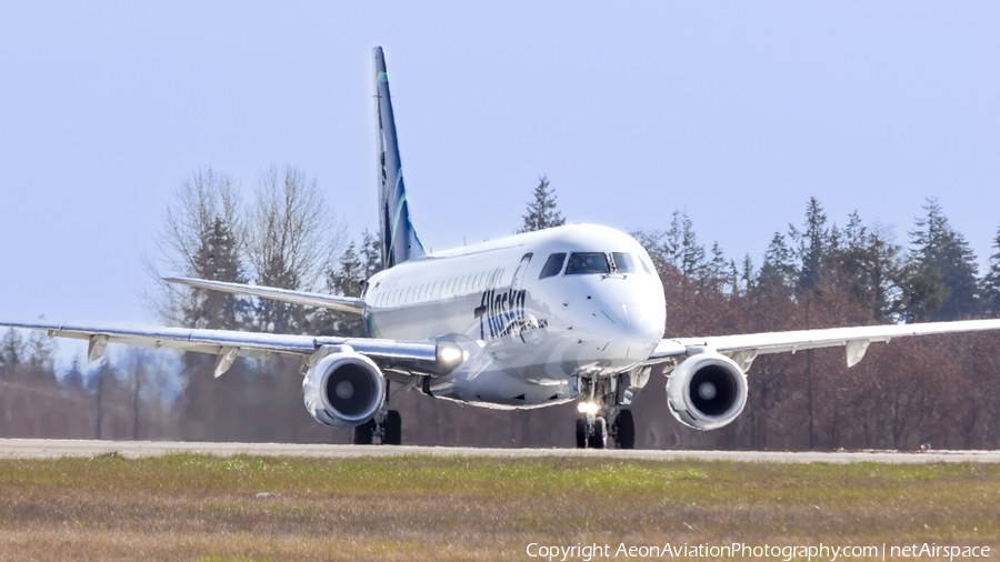 Alaska Airlines Embraer ERJ-175LR (ERJ-170-200LR) (UNKNOWN) | Photo 677604