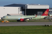 Juneyao Airlines Airbus A321-271NX (D-AYAD) at  Hamburg - Finkenwerder, Germany