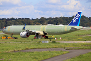 All Nippon Airways - ANA Airbus A321-272N (UNMARKED) at  Hamburg - Finkenwerder, Germany