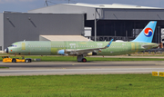 Korean Air Airbus A321-272NX (UNMARKED) at  Hamburg - Finkenwerder, Germany