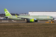 S7 Airlines Airbus A321-271NX (UNMARKED) at  Hamburg - Finkenwerder, Germany