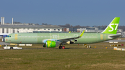 S7 Airlines Airbus A321-271NX (UNMARKED) at  Hamburg - Finkenwerder, Germany