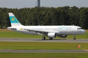 Kazakhstan Government Airbus A320-214 (UP-A2001) at  Hamburg - Fuhlsbuettel (Helmut Schmidt), Germany