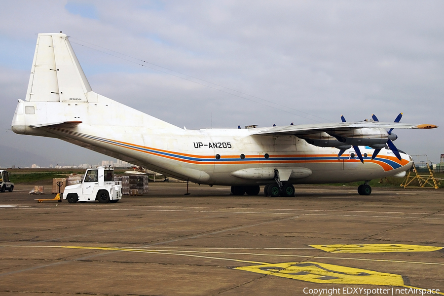 Jupiter Jet Antonov An-12BP (UP-AN205) | Photo 275027