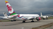 Sunday Airlines Boeing 767-332(ER) (UP-B6703) at  Almaty - International, Kazakhstan