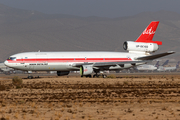 Deta Air McDonnell Douglas DC-10-40F (UP-DC102) at  Victorville - Southern California Logistics, United States