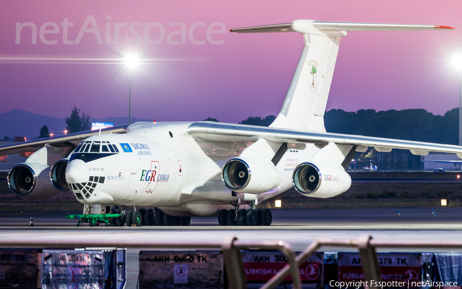 Sigma Airlines Ilyushin Il-76TD-90 (UP-I7655) | Photo 359801