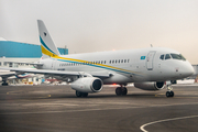 Comlux Kazakhstan Sukhoi Superjet 100-95LR (UP-SJ001) at  Almaty - International, Kazakhstan