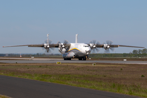 Antonov Airlines Antonov An-22A (UR-09307) at  Leipzig/Halle - Schkeuditz, Germany