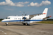 Ukrtranslizing Antonov An-140 (UR-14004) at  Moscow - Domodedovo, Russia