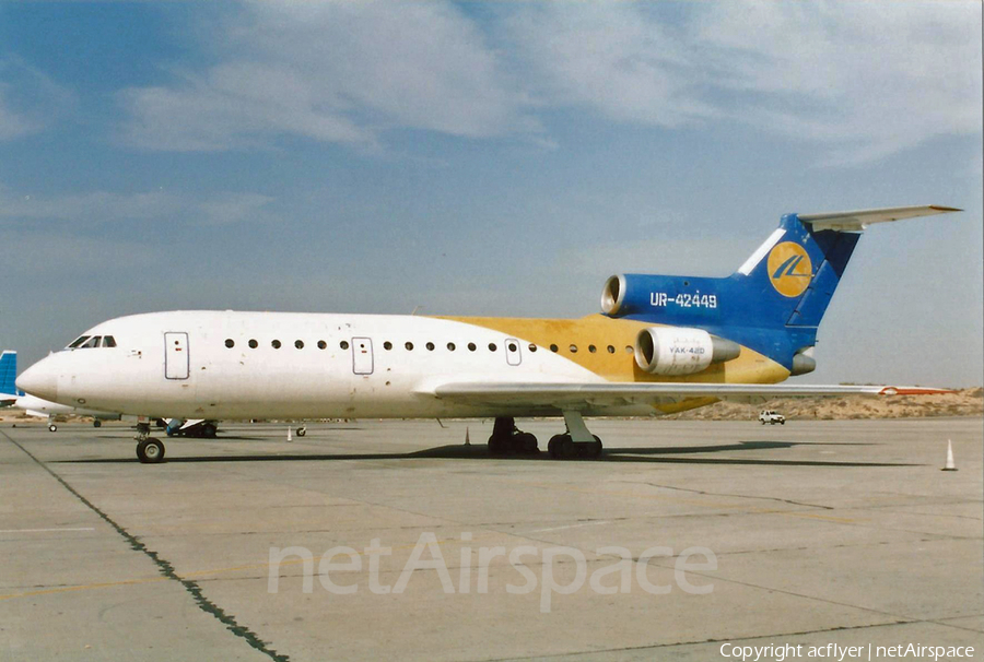 Dniproavia Yakovlev Yak-42D (UR-42449) | Photo 407220