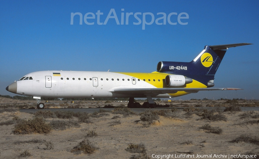 Dniproavia Yakovlev Yak-42D (UR-42449) | Photo 409536