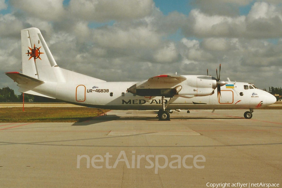 Med Air Antonov An-24RV (UR-46838) | Photo 403597