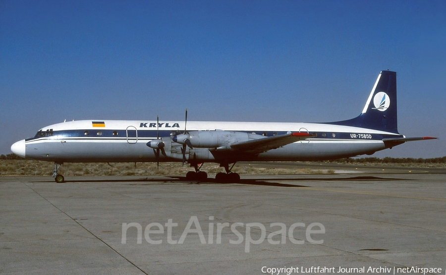 Kryla Ilyushin Il-18E (UR-75850) | Photo 406922