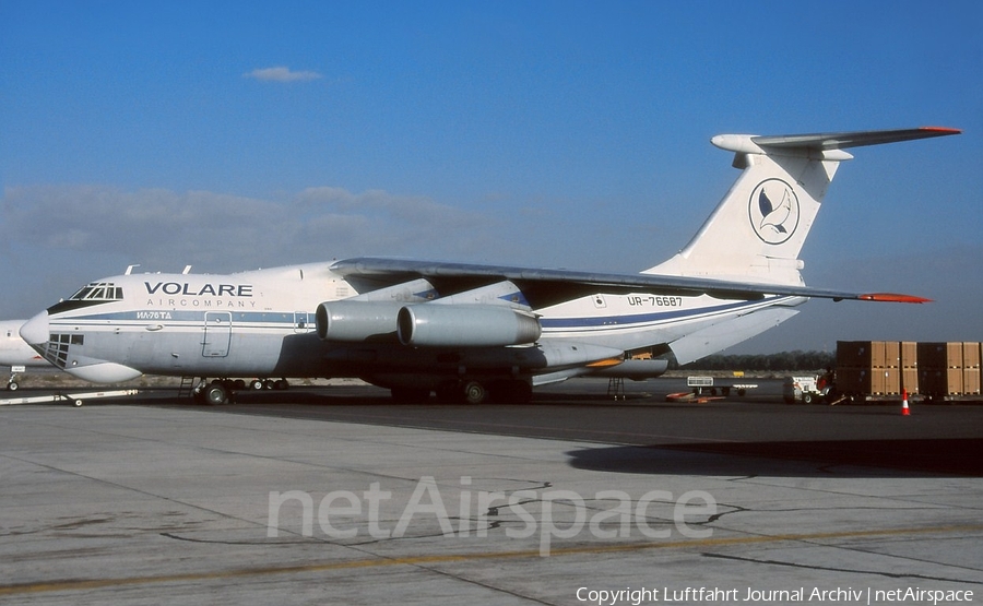 Volare Air Company Ilyushin Il-76TD (UR-76687) | Photo 404331