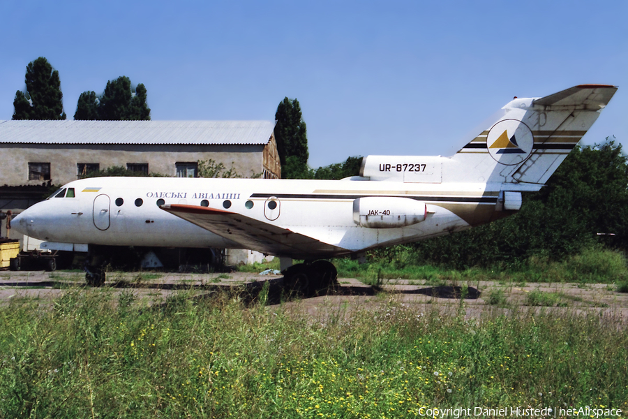 Odessa Airlines Yakovlev Yak-40 (UR-87237) | Photo 482050