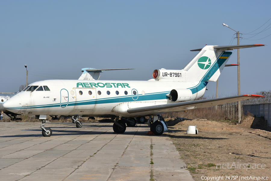 Aerostar Airlines Yakovlev Yak-40K (UR-87961) | Photo 76568