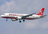 AtlasGlobal Ukraine Airbus A320-214 (UR-AJA) at  Amsterdam - Schiphol, Netherlands