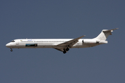 Kish Air McDonnell Douglas MD-83 (UR-BXO) at  Dubai - International, United Arab Emirates