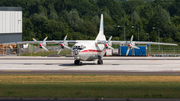 Ukraine Air Alliance Antonov An-12BK (UR-CAH) at  Maastricht-Aachen, Netherlands