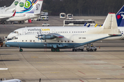 Cavok Air Antonov An-12BP (UR-CBG) at  Gran Canaria, Spain