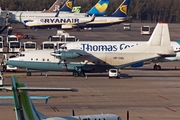 Cavok Air Antonov An-12BP (UR-CBG) at  Gran Canaria, Spain