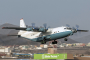 Cavok Air Antonov An-12BP (UR-CBG) at  Gran Canaria, Spain
