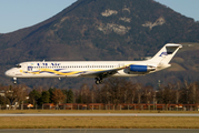 UM Airlines McDonnell Douglas DC-9-51 (UR-CCR) at  Salzburg - W. A. Mozart, Austria