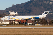 UM Airlines McDonnell Douglas DC-9-51 (UR-CCR) at  Salzburg - W. A. Mozart, Austria