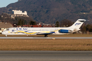 UM Airlines McDonnell Douglas DC-9-51 (UR-CCR) at  Salzburg - W. A. Mozart, Austria