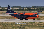 Cavok Air Antonov An-12B (UR-CEZ) at  Leipzig/Halle - Schkeuditz, Germany