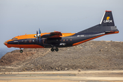 Cavok Air Antonov An-12B (UR-CEZ) at  Gran Canaria, Spain