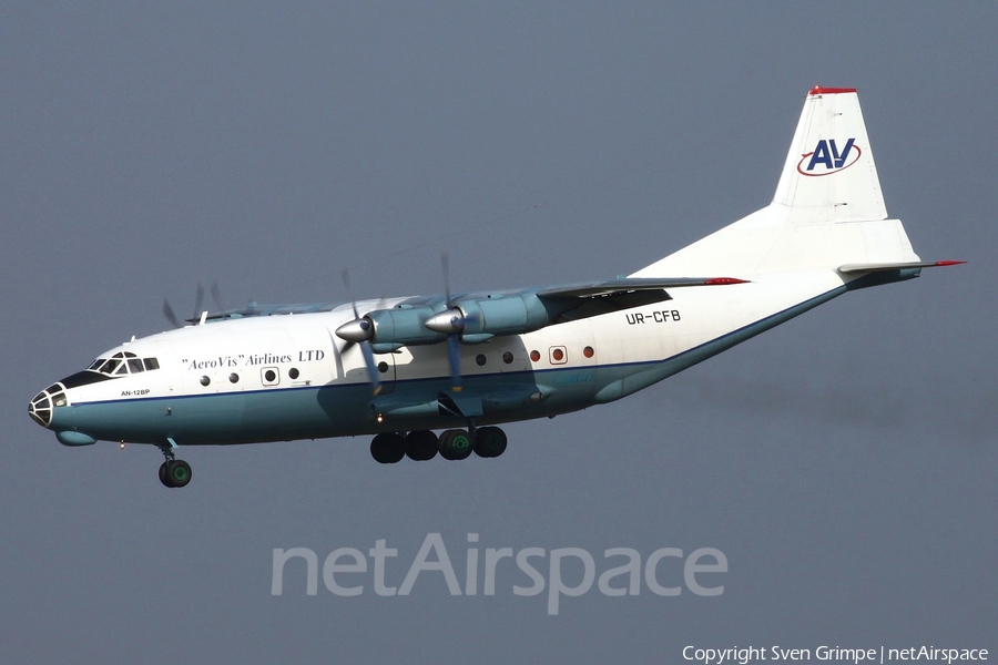 AeroVis Airlines Antonov An-12BP (UR-CFB) | Photo 10912
