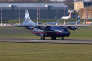 Ukraine Air Alliance Antonov An-12BK (UR-CGV) at  Hamburg - Fuhlsbuettel (Helmut Schmidt), Germany