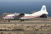 Ukraine Air Alliance Antonov An-12BP (UR-CGW) at  Gran Canaria, Spain