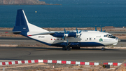 Shovkoviy Shlyah Antonov An-12BP (UR-CGX) at  Gran Canaria, Spain