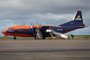 Cavok Air Antonov An-12B (UR-CJN) at  Keflavik, Iceland