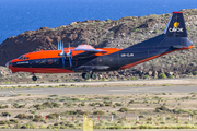 Cavok Air Antonov An-12B (UR-CJN) at  Gran Canaria, Spain