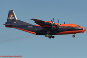 Cavok Air Antonov An-12BK (UR-CKL) at  Gran Canaria, Spain