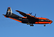 Cavok Air Antonov An-12BP (UR-CKM) at  Dallas/Ft. Worth - International, United States