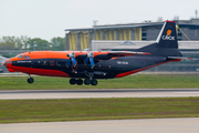 Cavok Air Antonov An-12BP (UR-CKM) at  Leipzig/Halle - Schkeuditz, Germany