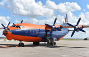 Cavok Air Antonov An-12B (UR-CNN) at  Dallas/Ft. Worth - International, United States