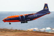 Cavok Air Antonov An-12B (UR-CNN) at  Gran Canaria, Spain