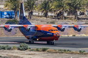 Cavok Air Antonov An-12B (UR-CNN) at  Gran Canaria, Spain