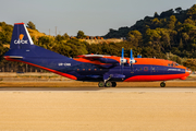 Cavok Air Antonov An-12B (UR-CNN) at  Rhodes, Greece