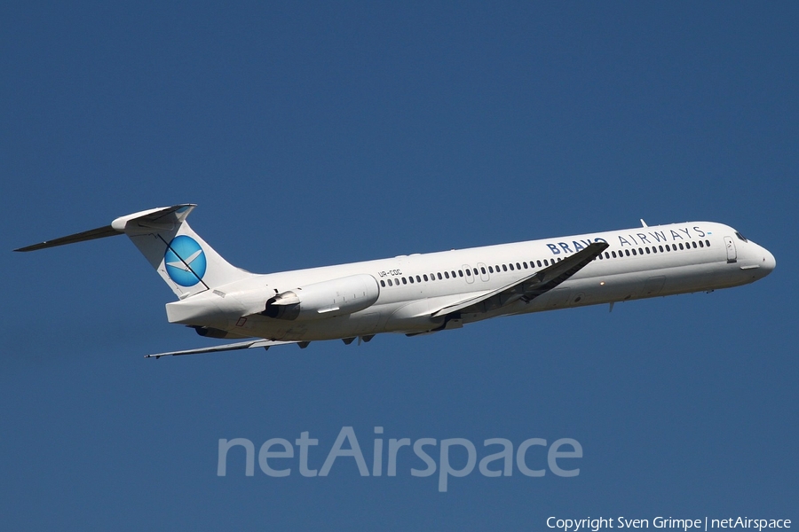 Bravo Airways McDonnell Douglas MD-83 (UR-COC) | Photo 247233