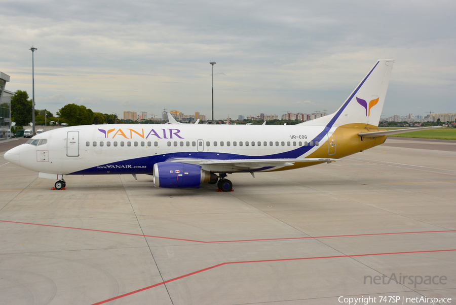 Yanair Boeing 737-301 (UR-COG) | Photo 117988