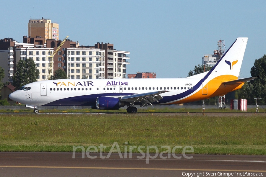 Yanair Boeing 737-4B7 (UR-COI) | Photo 246659