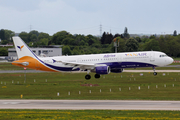 Yanair Airbus A321-112 (UR-COJ) at  Dusseldorf - International, Germany